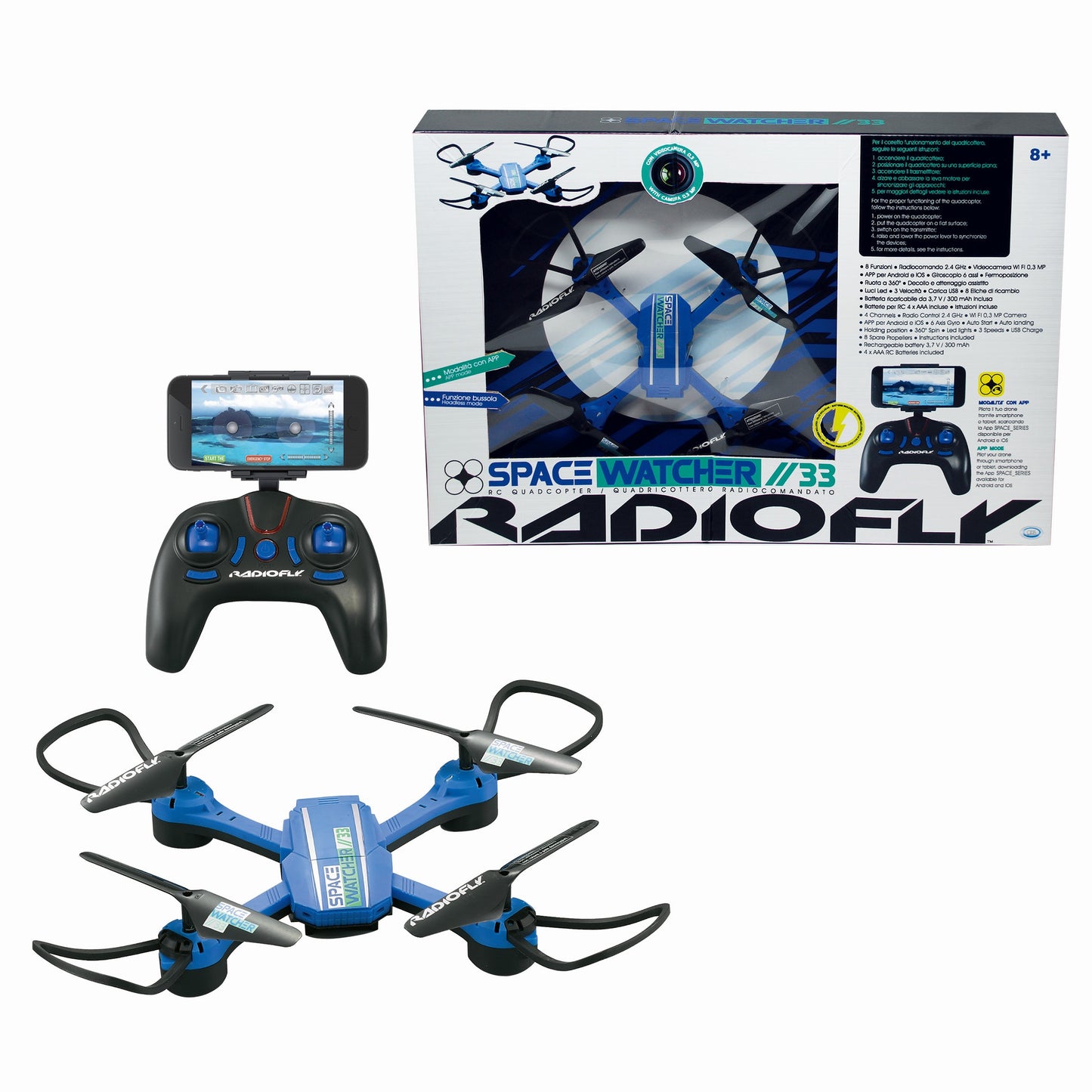 RADIOFLY SPACE WATCHER 33