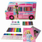 BARBIE MULTICOLOR CAMPER DEI COLORI