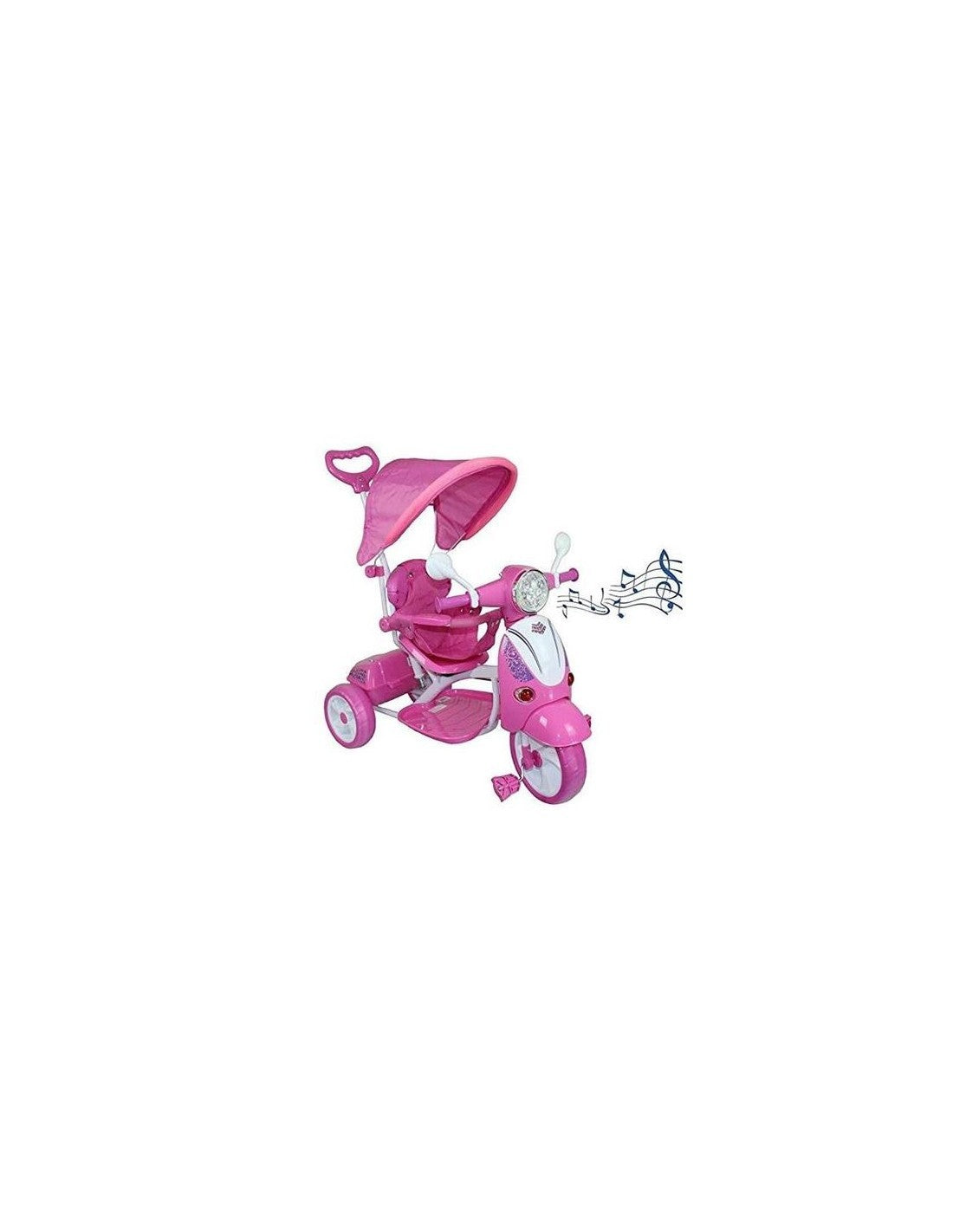 TRICICLO SCOOTER CON CAPPOTTINA ROS
