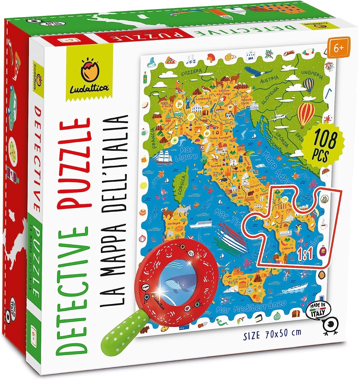 LA MAPPA DELL'ITALIA