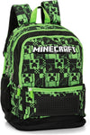 ZAINO SCUOLA GREEN MINECRAFT