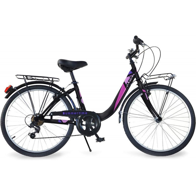 BICILCETTA 24 VENERE 6V NERO
