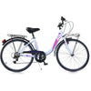 BICICLETTA 24 VENERE 6V BIANCO