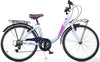 BICI 26 CITY 6V BIANCO/ROSA