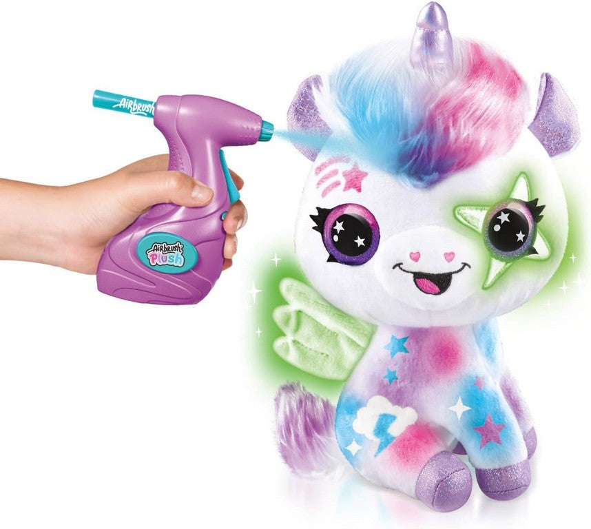 AIRBRUSH PLUSH MAGIC UNICORNO