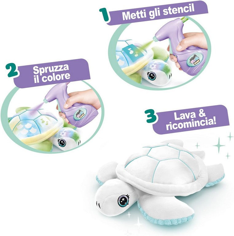 AIRBRUSH PLUSH TARTARUGA
