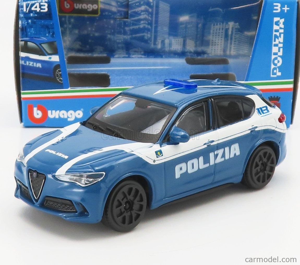 ALFA STELVIO POLIZIA 1/43