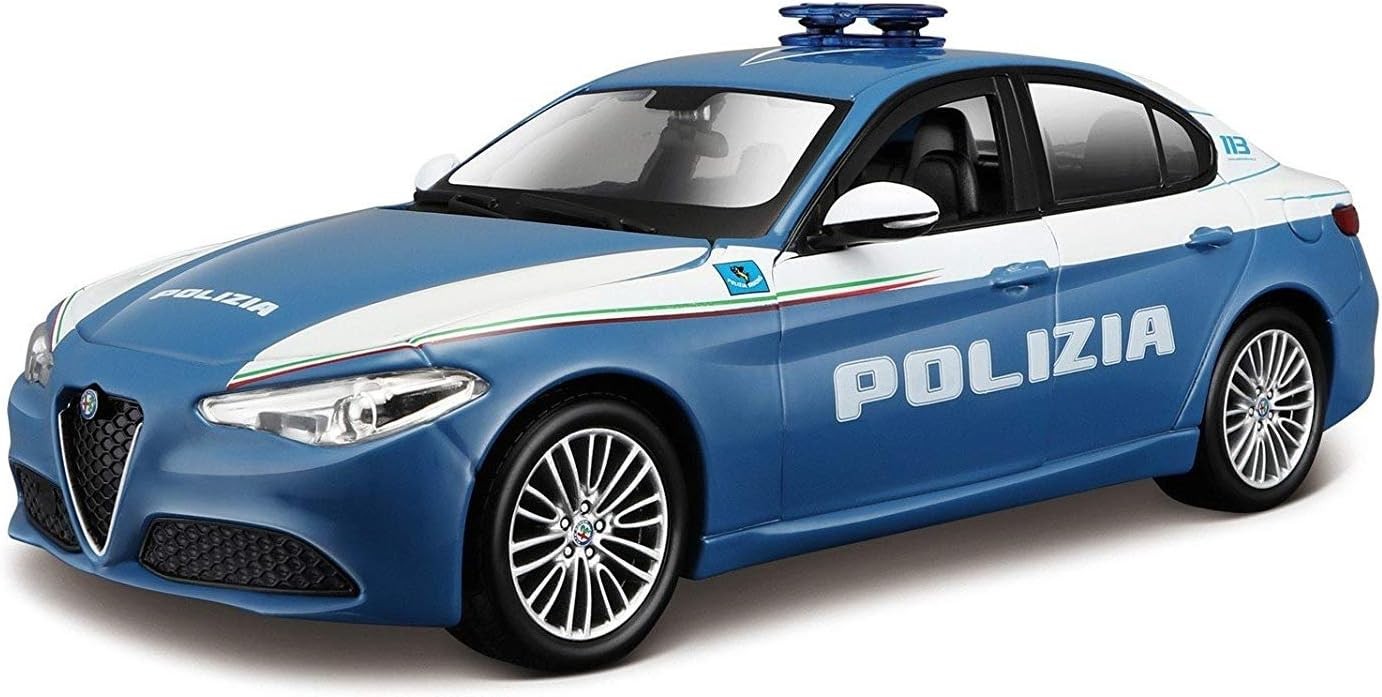 ALFA GIULIA POLIZIA 1/43 BBURAGO