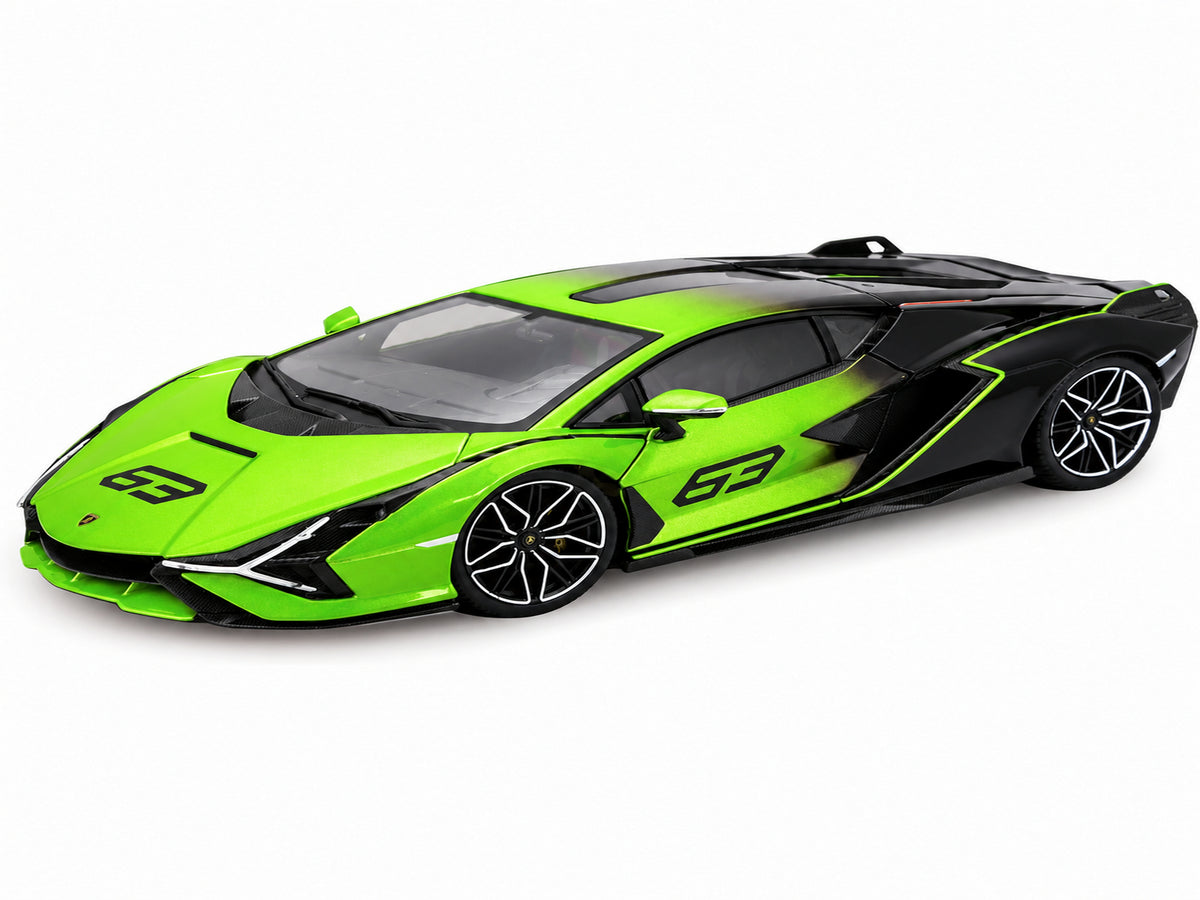 1:18 Bburago Lamborghini Sián FKP 37 Metal Kit – Modellino da Assemblare