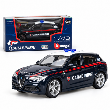 1:43 Bburago Alfa Romeo Stelvio Carabinieri – Modellino