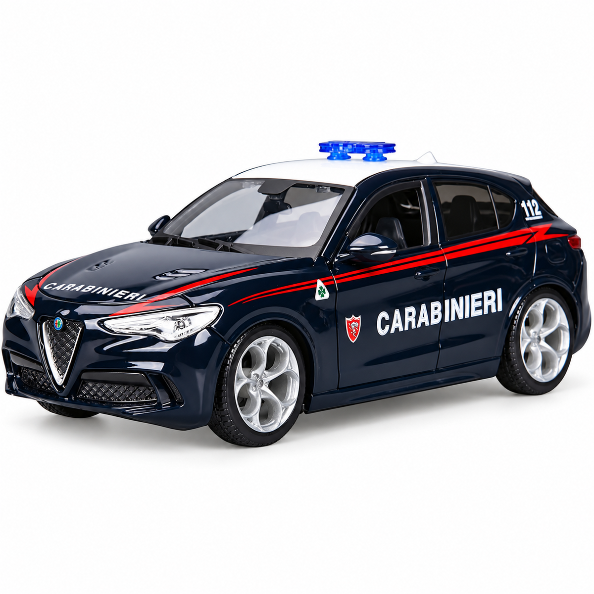 1:43 Bburago Alfa Romeo Stelvio Carabinieri – Modellino