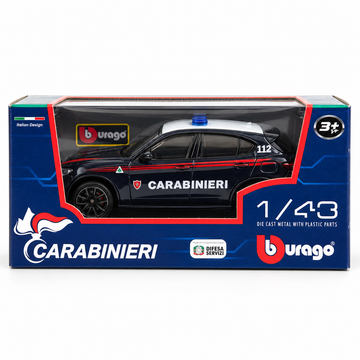 1:43 Bburago Alfa Romeo Stelvio Carabinieri – Modellino