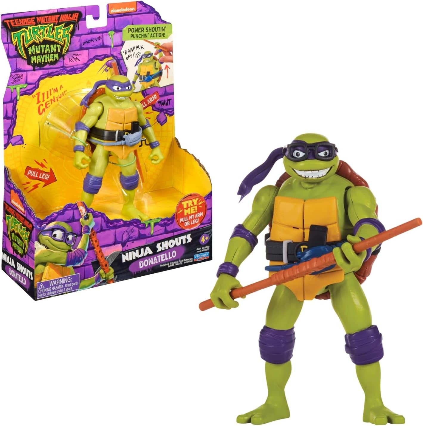 TURTLES MOVIE 23 PERS DLX