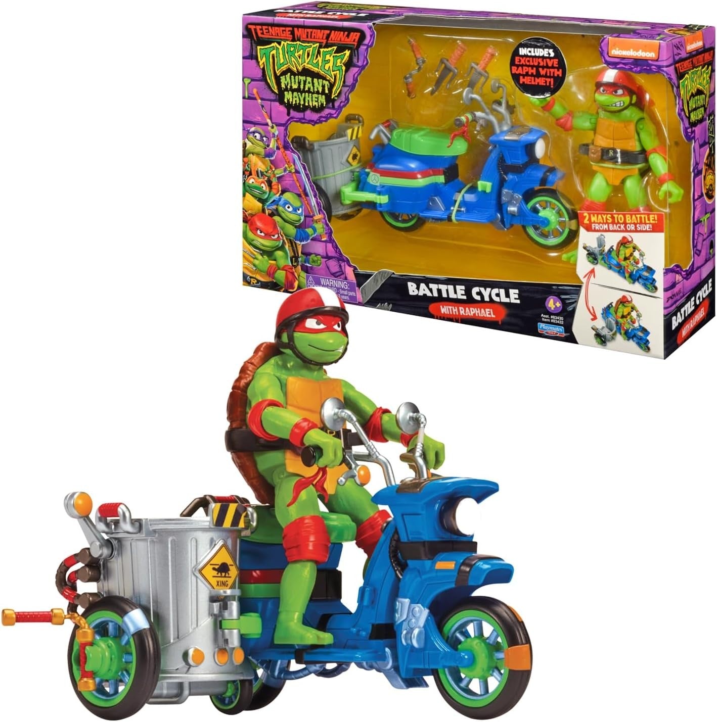 TURTLES VEICOLO CON PERSONAGGIO