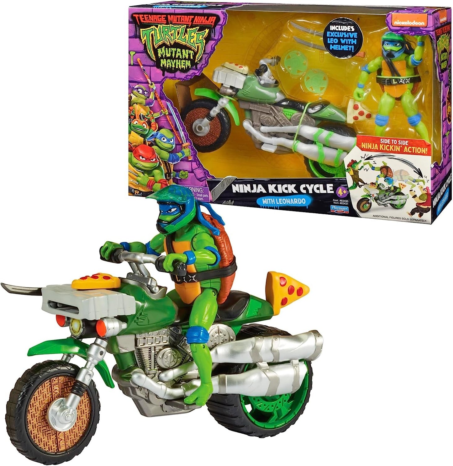 TURTLES VEICOLO CON PERSONAGGIO