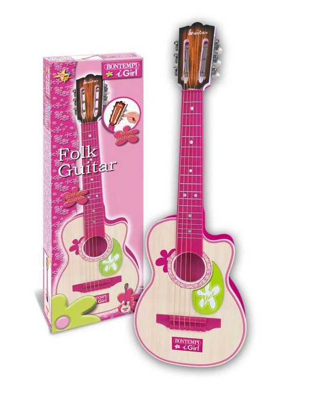 CHITARRA FOLK IN PLASTICA 70 CM