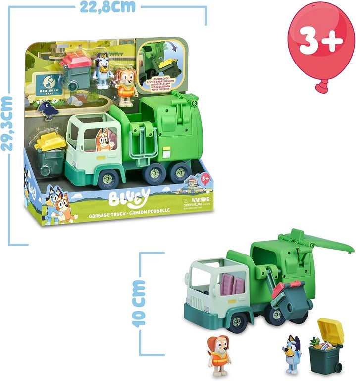 BLUEY CAMION DELLA SPAZZATURA