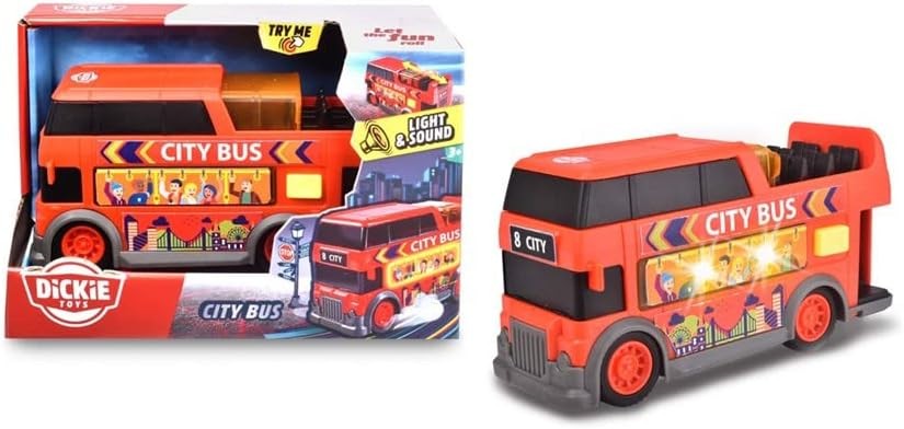 CITY HEROS CITY BUS 15CM DICKIE