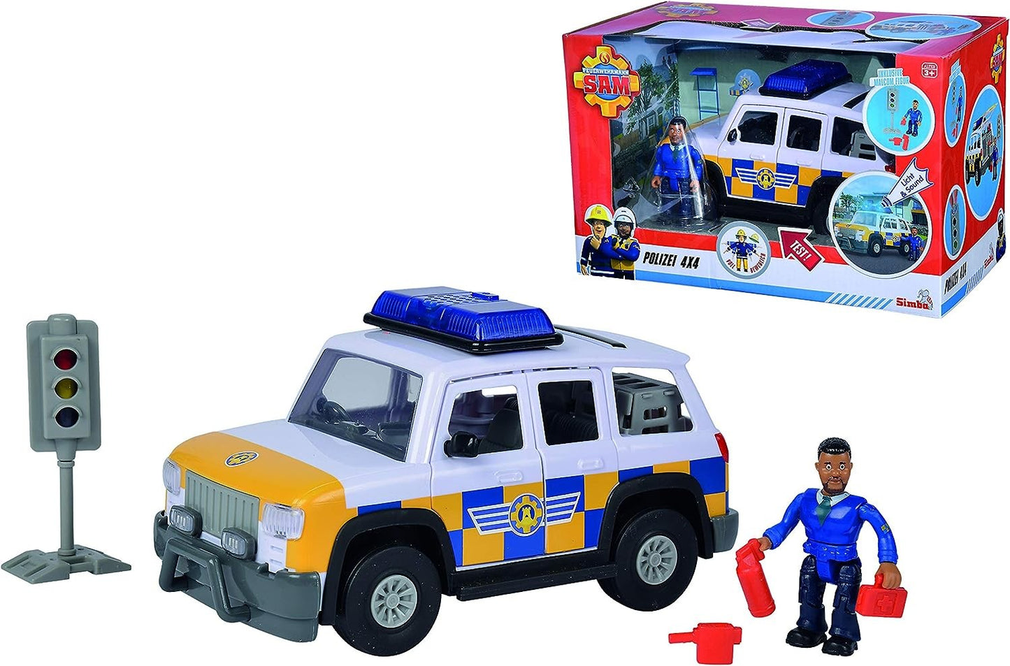 SAM AUTO POLICE CON PERSONAGGIO