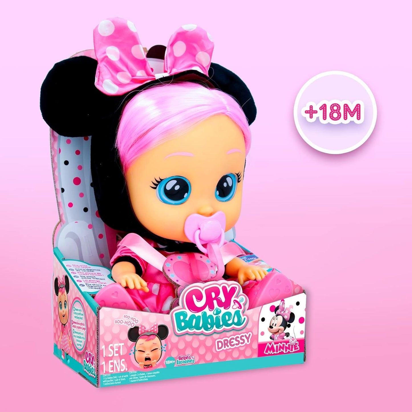 CRY BABIES BRESS MINNIE