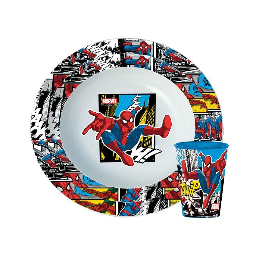 SPIDERMAN TRIS 3 PZ PIATTO