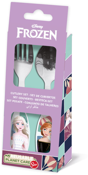 SET 2 POSATE FROZEN ACCIAIO