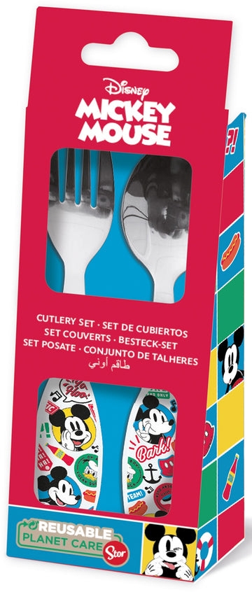 MINNIE SET 2 POSATE ACCIAIO