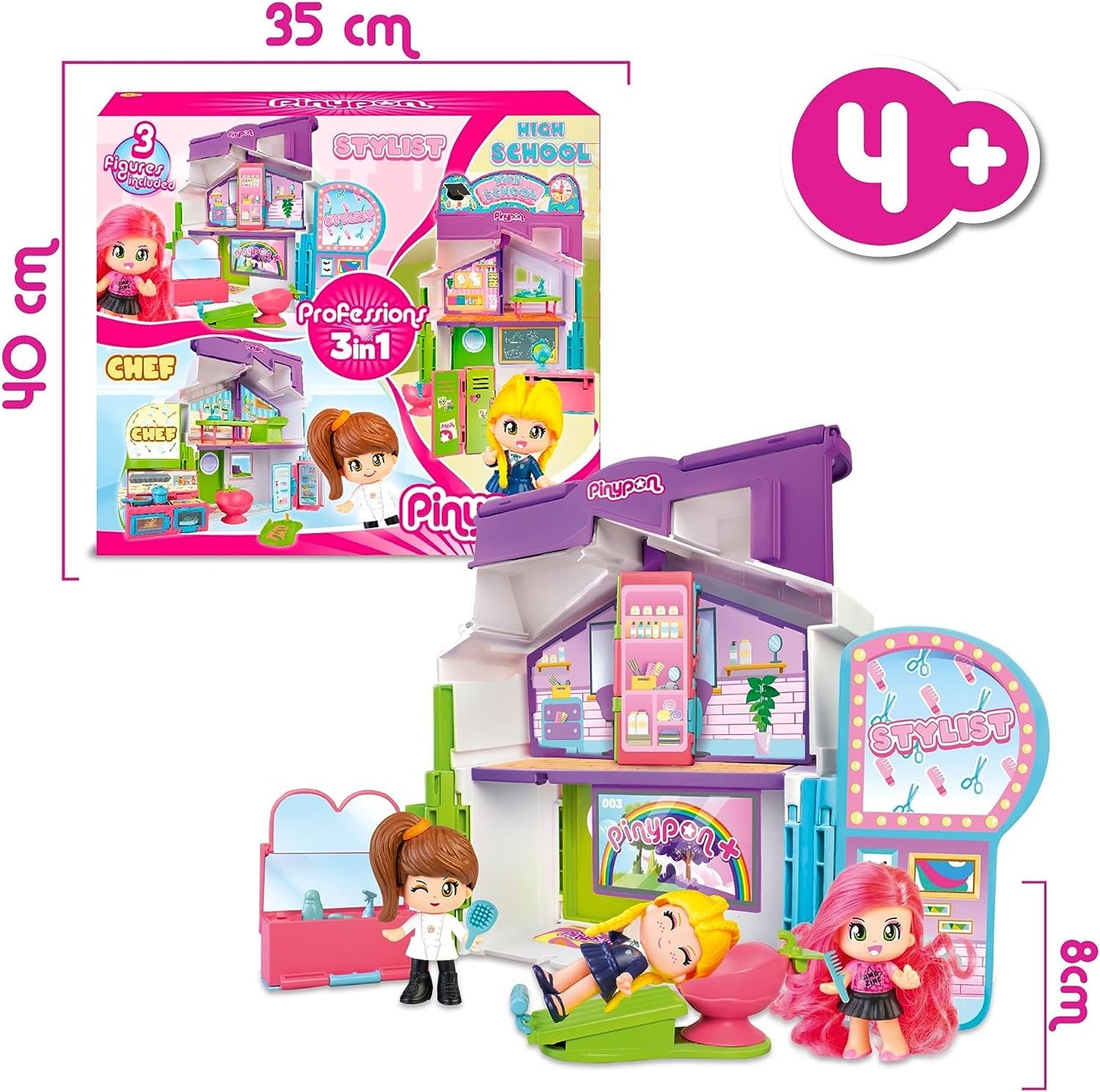 PINYPON PROFESSIONS 3 IN 1