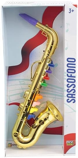 MUSIC MANIA SASSOFONO CROMATO ORO