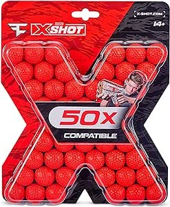 XSHOT TRASPARENTE 50 PALLINE