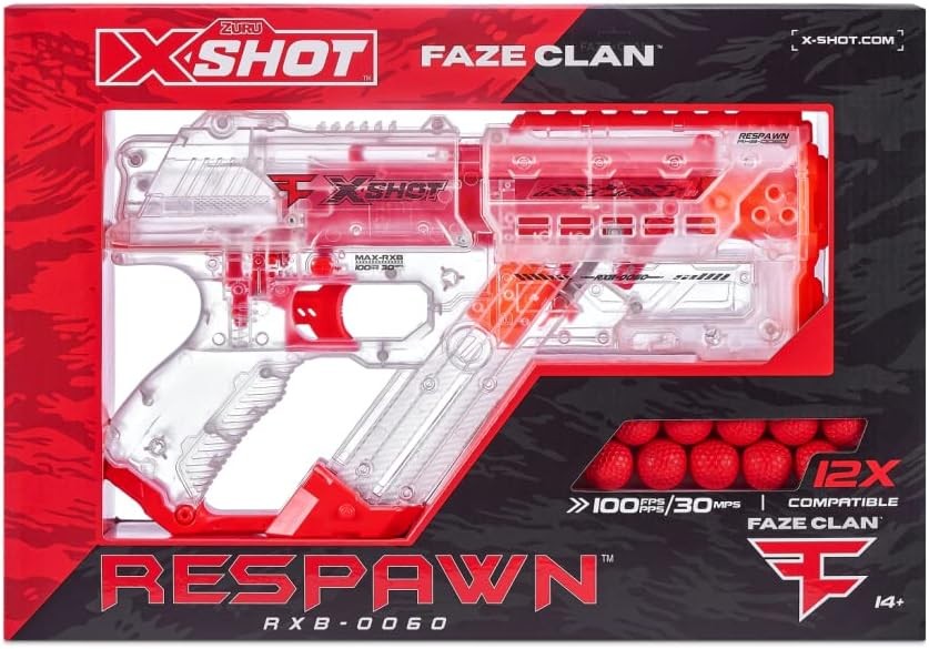 XSHOT TRASPARENTE PISTOLA RESPAWN