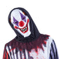 MASCHERA CLOWN PAZZO  CON CAPPUCCIO