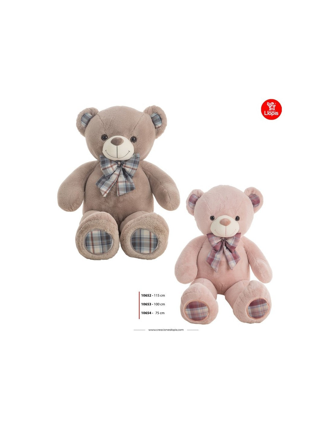 ORSO MIMOSIN 2 COL    ASS. 75 CM