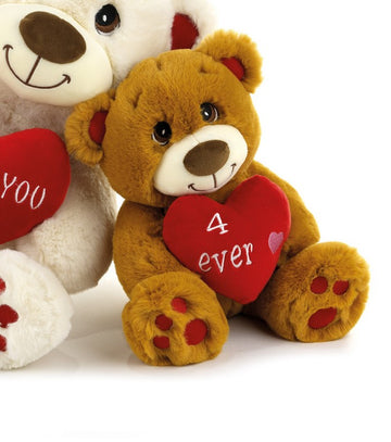 ORSO MIELE 20 CM SAN  VALENTINO 4 E