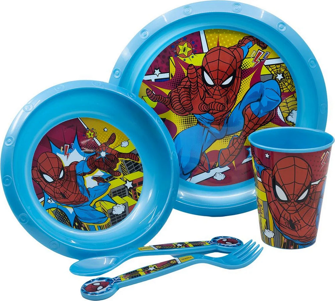 SET PRANZO SPIDERMAN 5 PZ