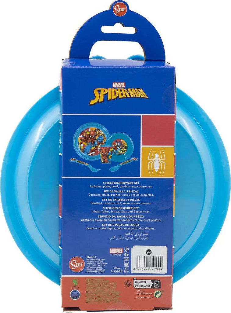 SET PRANZO SPIDERMAN 5 PZ