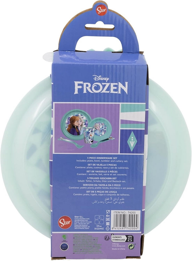 SET PRANZO FROZEN CON BICCHIERE