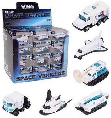 VEICOLI SPAZIO DIE CAST DISPLAY ASS