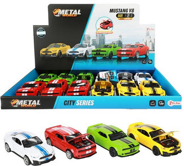 METAL CARS MUSTANG EXP DA 12