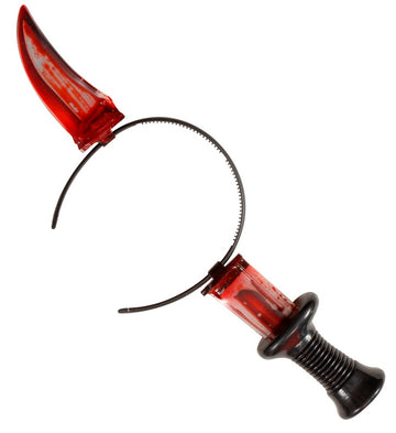 COLTELLO INSANGUINATO CERCHIETTO