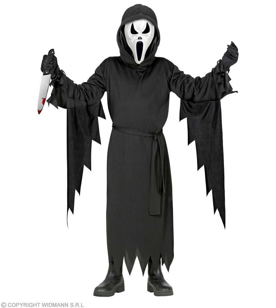 COSTUME SCREAMING GHOST 4-5 ANNI