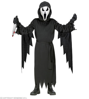 COSTUME SCREAMING GHOST 4-5 ANNI