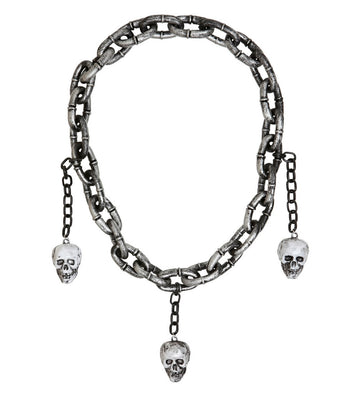 COLLANA CATENA CON TESCHI W9831H