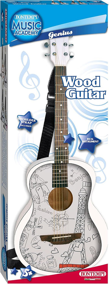 CHITARRA CLASSICA IN LEGNO 85 CM