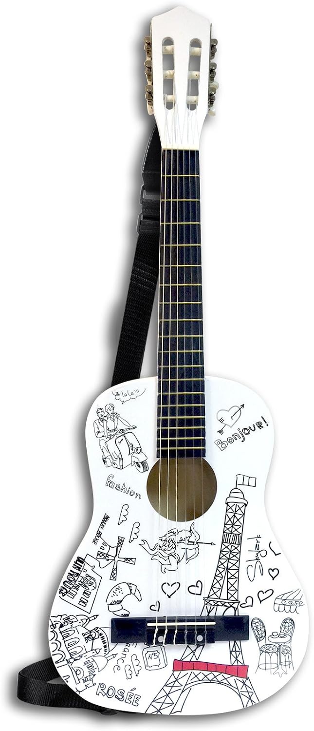 CHITARRA CLASSICA IN LEGNO 85 CM