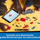 LEGO City 60463 Autopompa con Scala, Camion Giocattolo dei Pompieri con 2 Minifigure, Giochi Educativi per Bambini da 4 Anni
