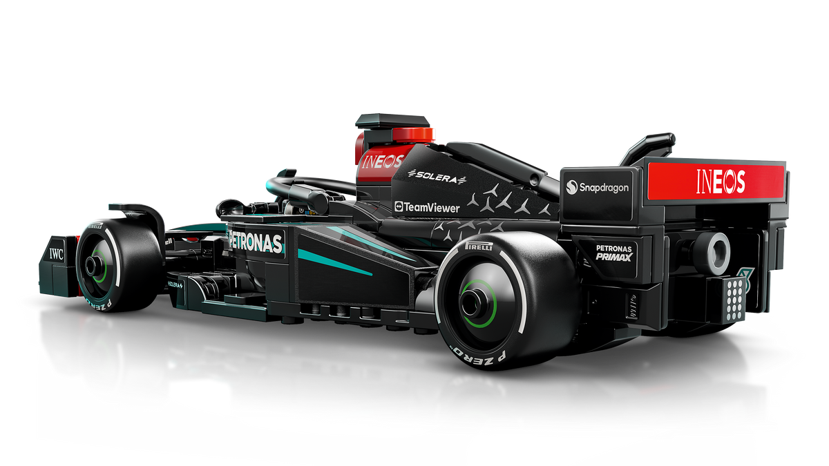 LEGO Speed Champions 77244 Auto da Corsa Mercedes-AMG PETRONAS F1 W 15 Macchina Giocattolo da Collezione con Pilota da 10+