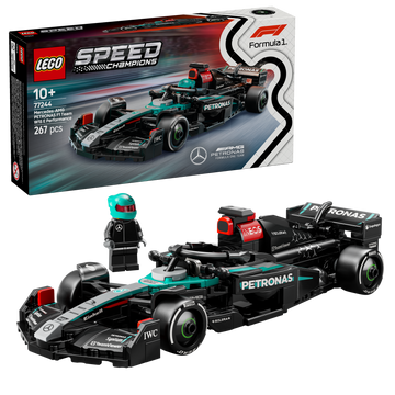 LEGO Speed Champions 77244 Auto da Corsa Mercedes-AMG PETRONAS F1 W 15 Macchina Giocattolo da Collezione con Pilota da 10+