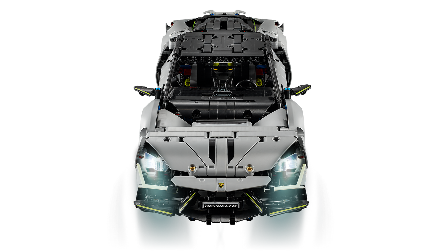 LEGO Technic Super Sports Car Lamborghini Revuelto - Macchina Giocattolo - Modello di Auto Telecomandata con Luci, Sterzo e Batteria Ricaricabile - Regalo per Bambini da 10 Anni in su - 42214