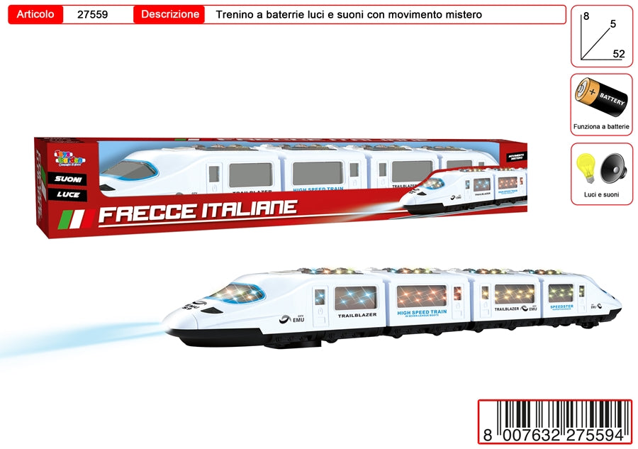 TRENO LUCI E SUONI